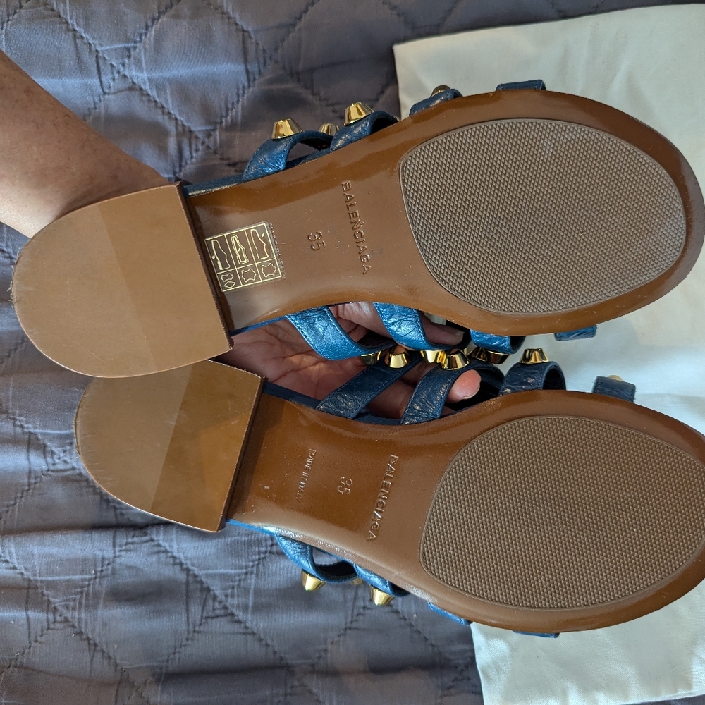 Balenciaga studded sandals
